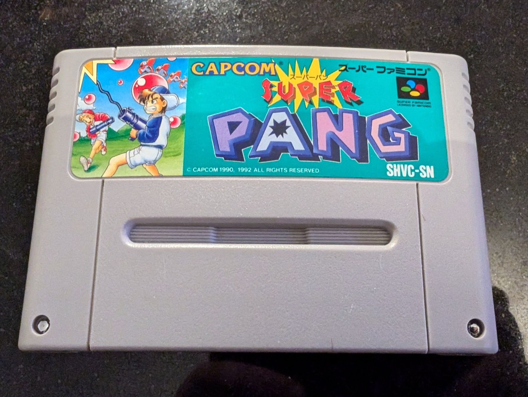 Nintendo Giochi: SUPER PANG (JAP) - SUPER FAMICOM – Usato da Spiegel b. Bern venduto da Natix