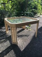 Couchtisch Holz/Glas