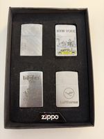 G 760 ) 4 Stück Neue Zippo org.USA Benzinfeuerzeuge