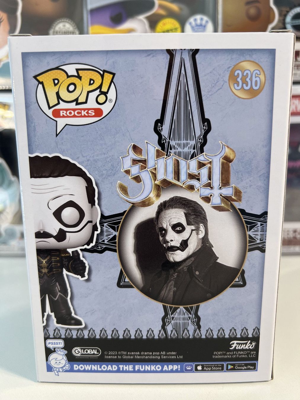 Funko Statuette: Funko POP! Rocks Ghost Papa Emeritus IV – Nuovo e nell'imballaggio originale da Le Mouret venduto da perfectbijou 2