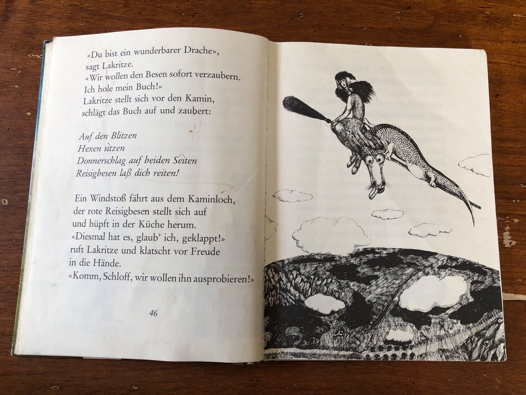 Libri: Lesebuch; Die kleine Hexe Lakritze – Usato da Hinwil venduto da dadalina76 2