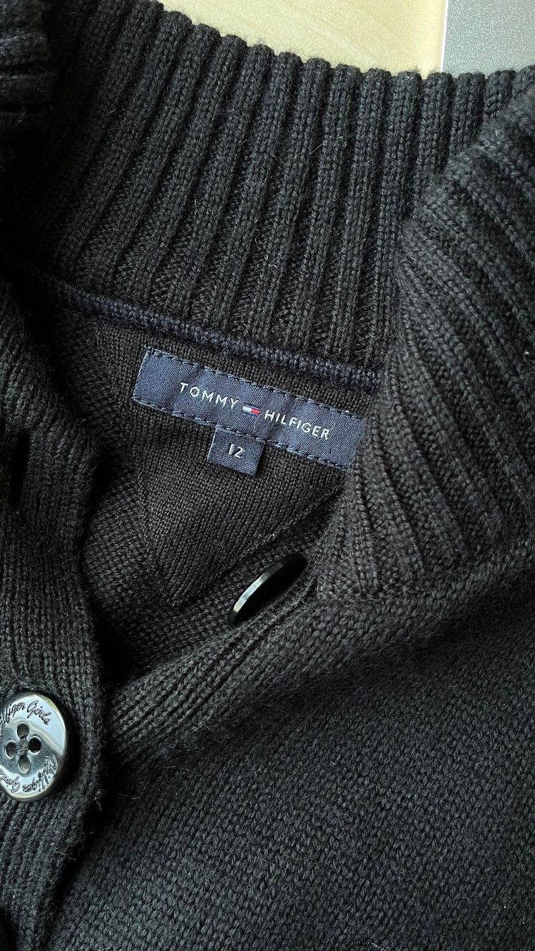 Tommy Hilfiger Vestiti & Gonne: Tommy Hilfiger Mädchen Strickkleid kurzarm schwarz – Usato da Küsnacht ZH venduto da Floor1an 4