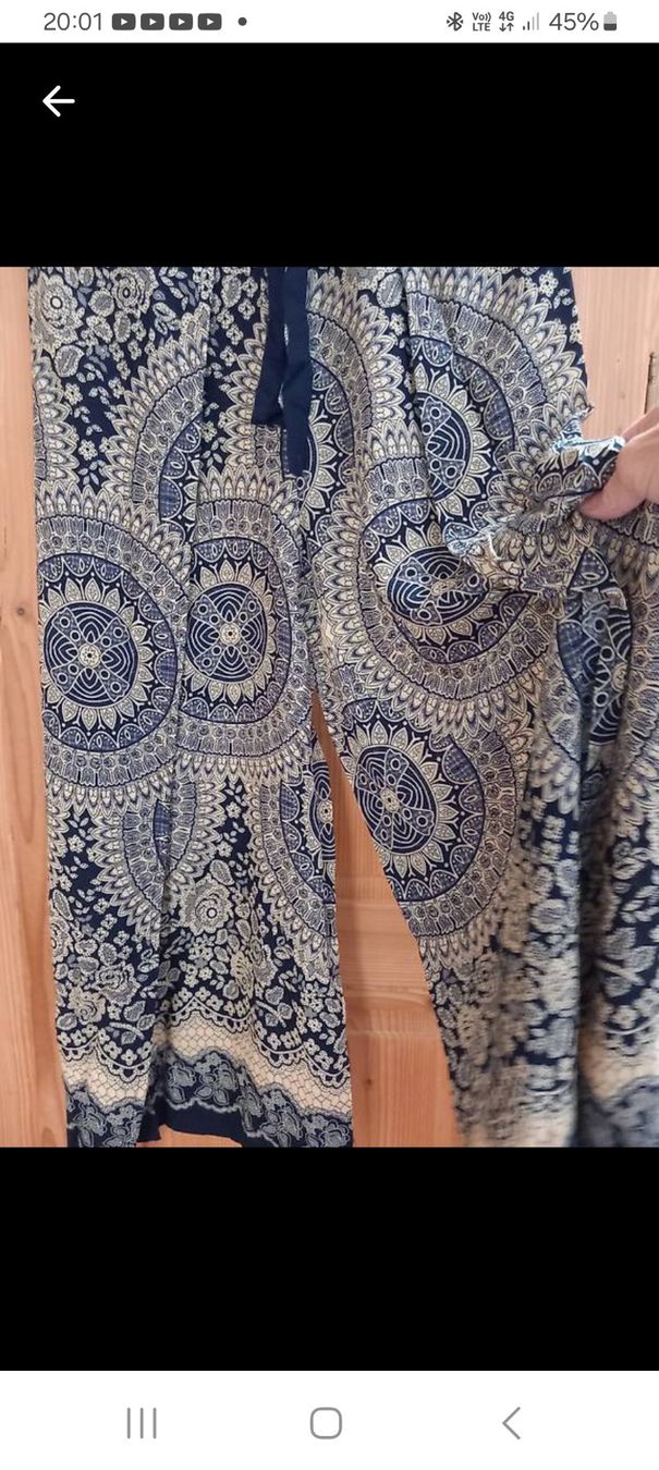 Pantaloni: Hosenrock, Hose, Rock, blau, S – Nuovo (secondo la descrizione) da Näfels venduto da gil_sindamel 2