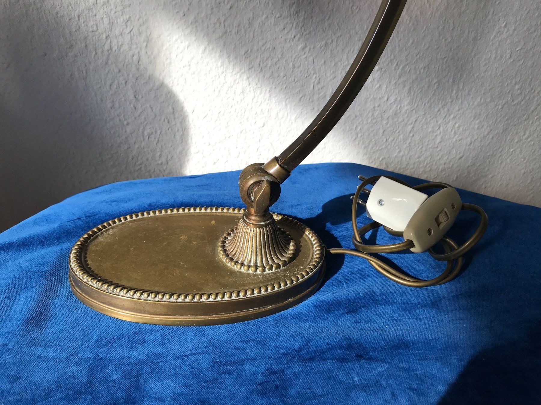 Lampen: Antik Tischlampe mit schöne Glasschirm – Gebraucht aus Zürich von Artnuvo 9