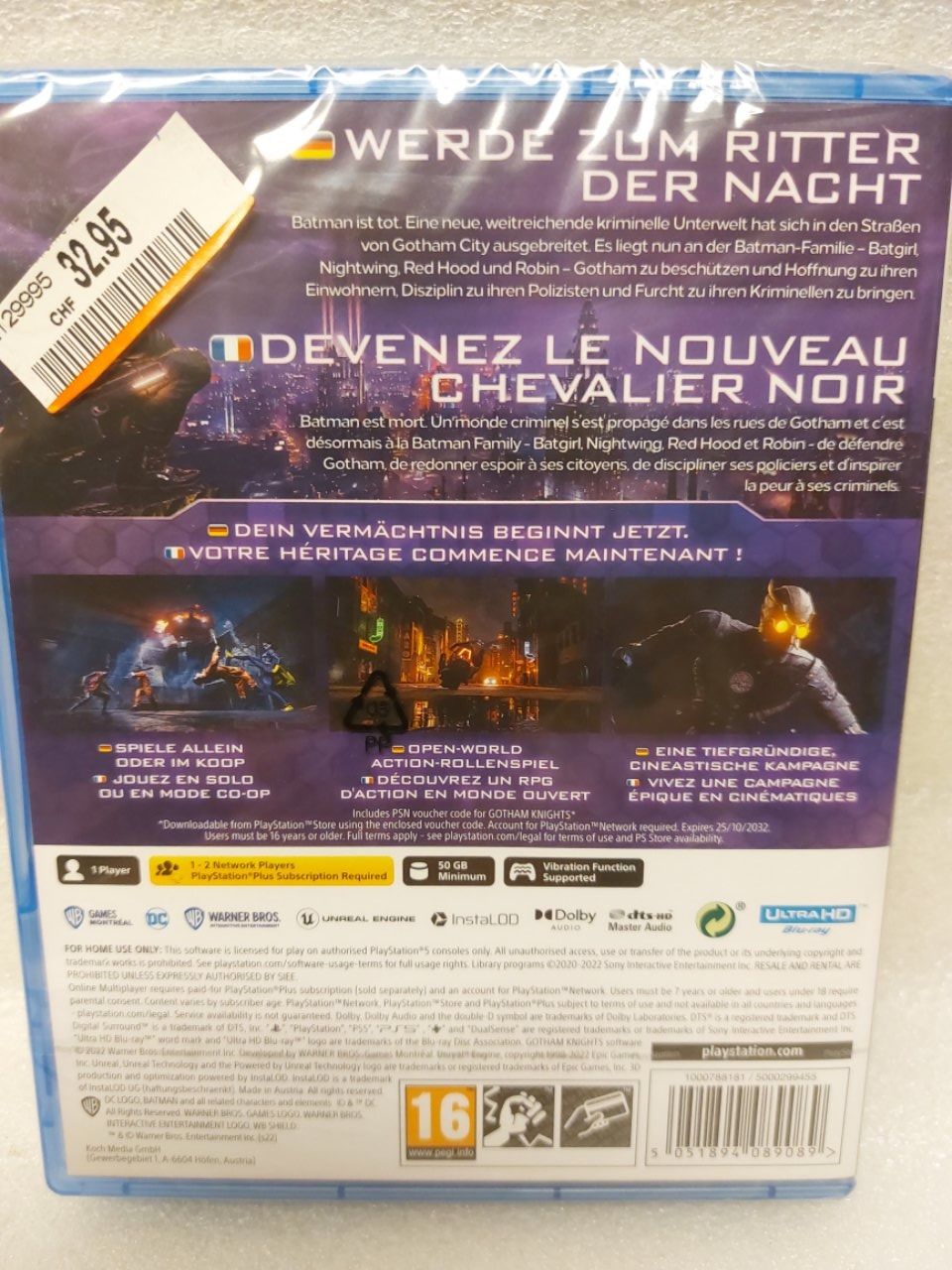 Sony Jeux: Warner Bros Gotham Knights - PS5 - 100% NEW – Neuf avec emballage d'origine à Pambio Noranco par Pol69 2