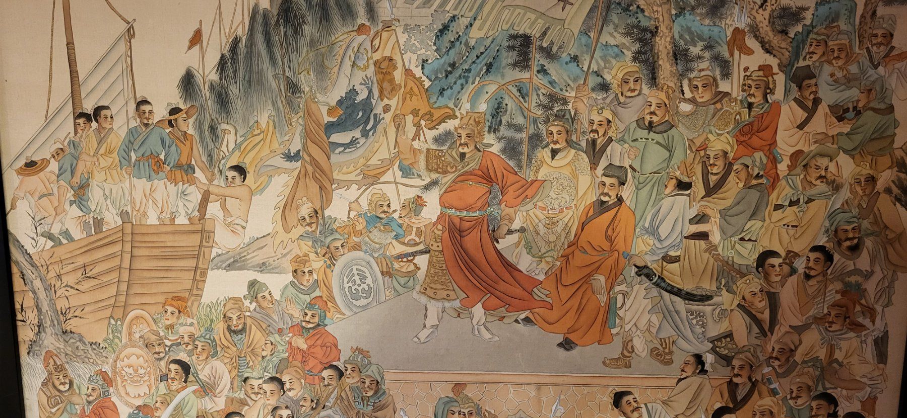 Dipinti: Gemälde, China, ca. 70x117 cm – Usato da Dotzigen venduto da Saphou 2