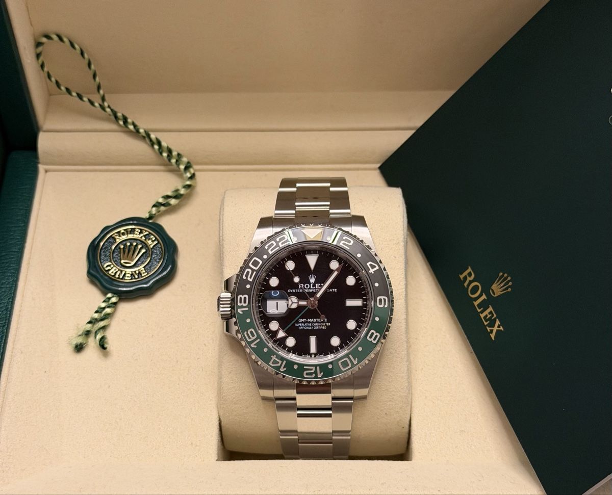 Rolex Orologi: Rolex GMT-Master II Sprite – Nuovo e nell'imballaggio originale da Zürich venduto da Martin_007