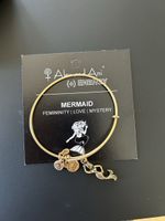 Armreif Alex and Ani Mermaid goldfarben neu in Box