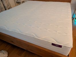 Matratze 180x200x24cm mit 2 Härtegraden und 7 Zonen