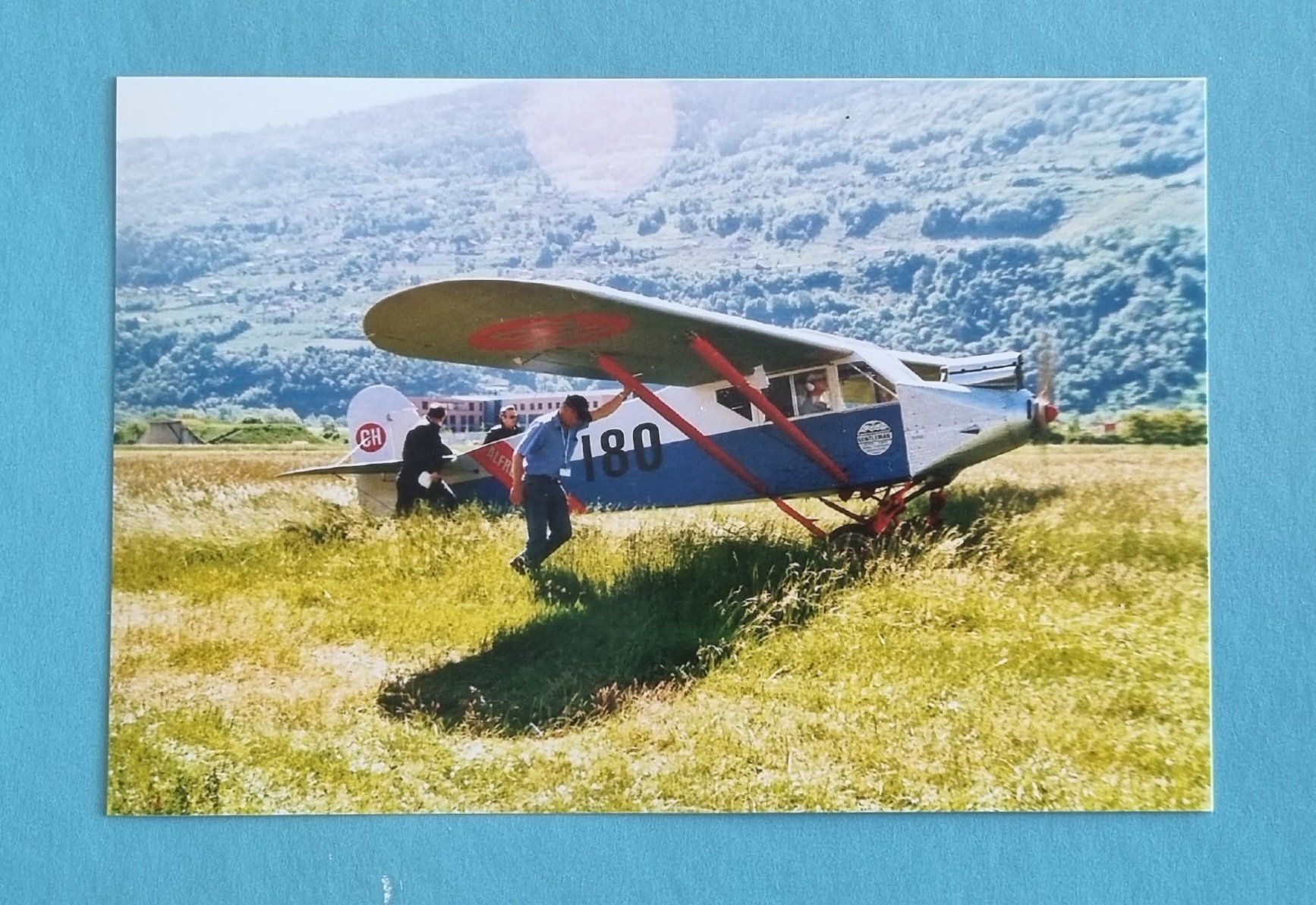 Cartes postales: Alfred Comte - Flugzeug - Photo – D'occasion à Rothrist par RROENK