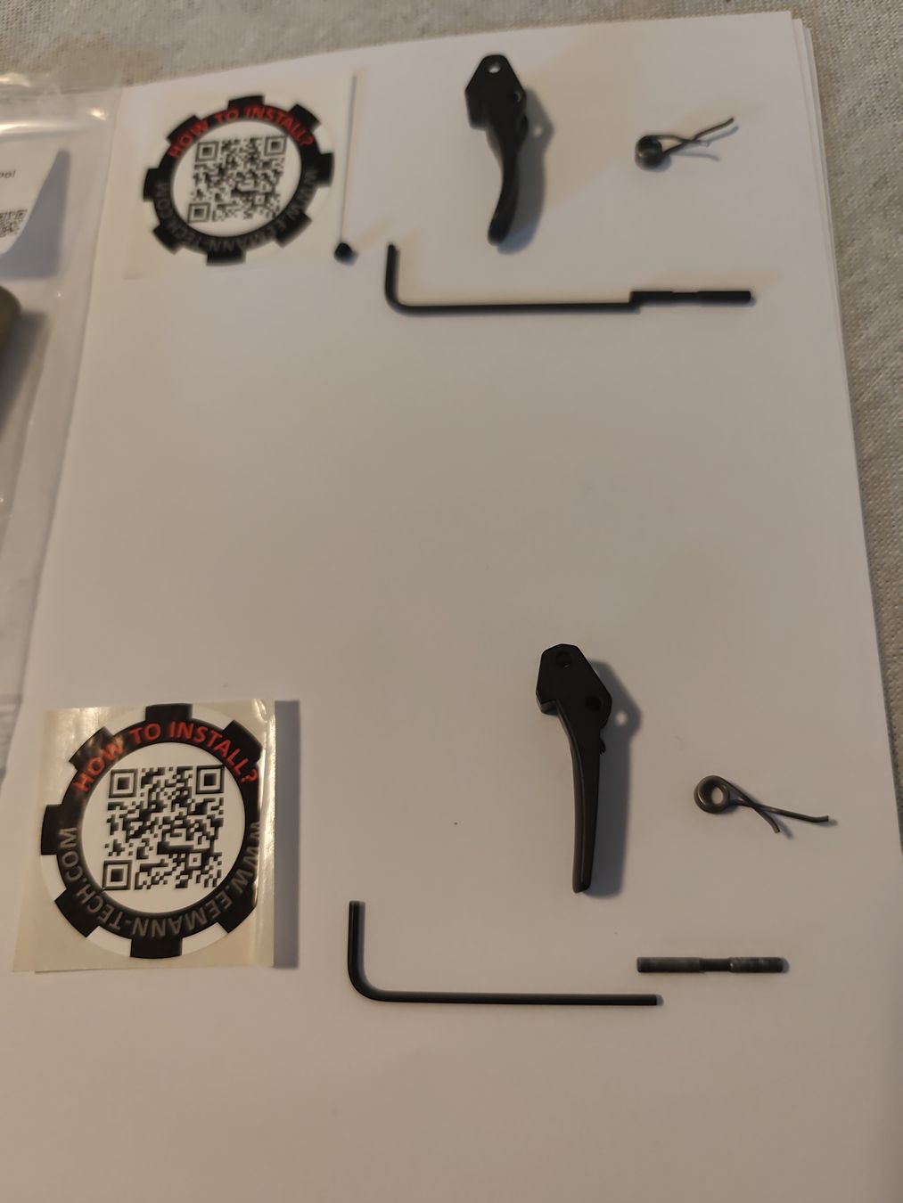 Tiro a segno: Eemann Tech Ultimate Triggerss = CZ Shadow incl. Springtool – Usato da Schleitheim venduto da jak_b8pj 1