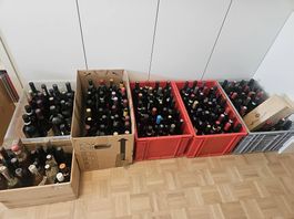 Wein und Spirituosen Sammlung 142 Flaschen Gesamtpaket