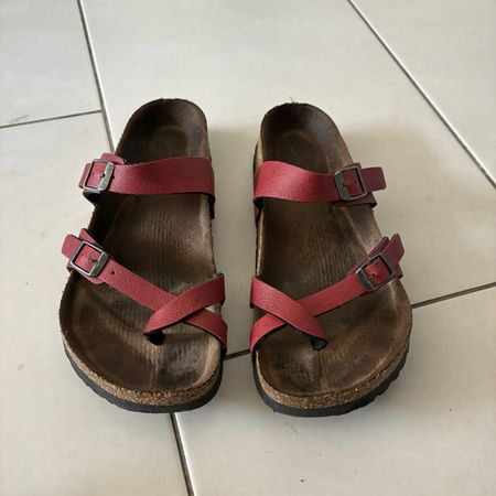 Birkenstock Mayari rot