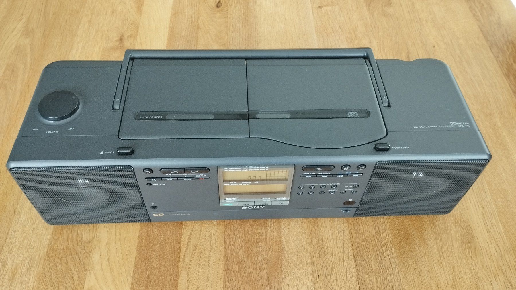 Radio: Sony CD Radio Cassette-Recorder CFD-K10 – Difettoso da Eiken venduto da Koh 4