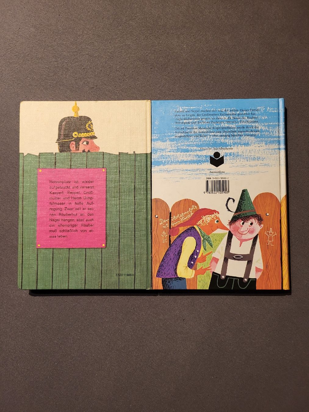 Libri: Otfried Preussler - Räuber Hotzenplotz - Kinderbuch – Usato da Grindelwald venduto da lego9 2