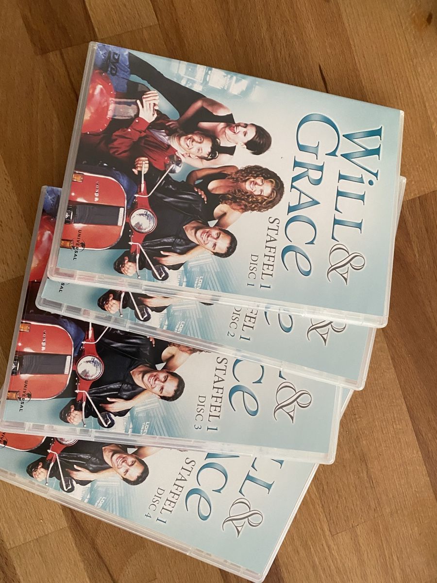 Alle DVDs: Will & Grace Staffel 1 DVD Set neuwertig – Neu (gemäss Beschreibung) aus Zürich von linlin02 2