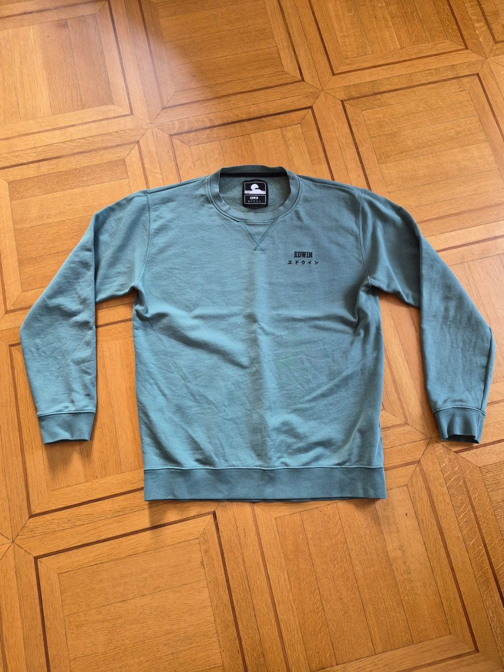 Edwin Pullover & Sweatshirts: Pullover Edwin - Grün – Gebraucht aus Zürich von Frank-52