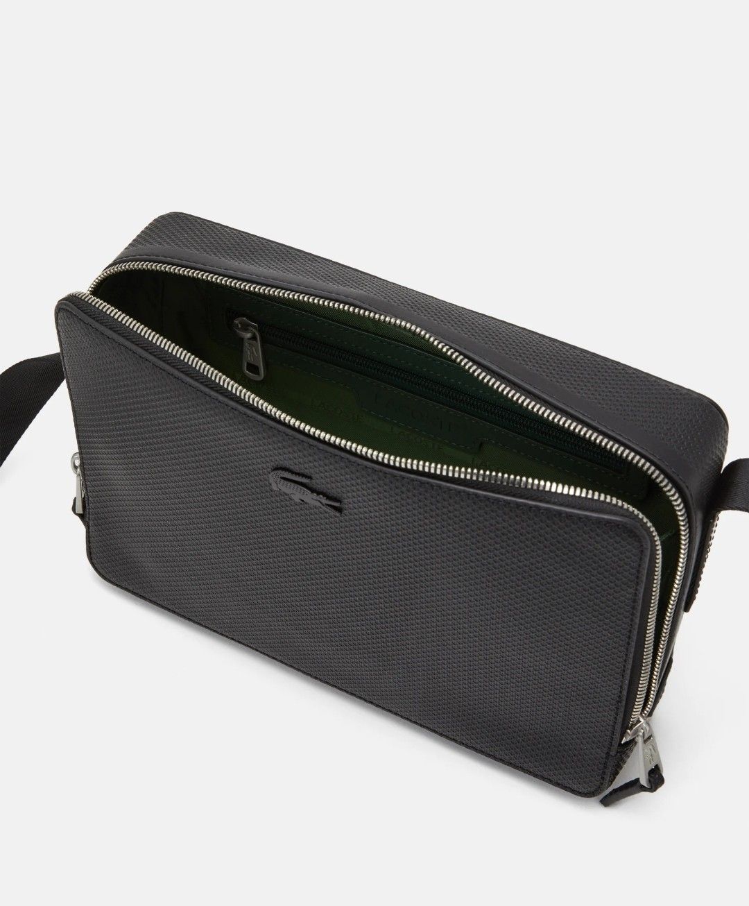 Lacoste Borse: Lacoste leder Schultertasche Neu – Nuovo e nell'imballaggio originale da Küsnacht ZH venduto da LuxuryBroker