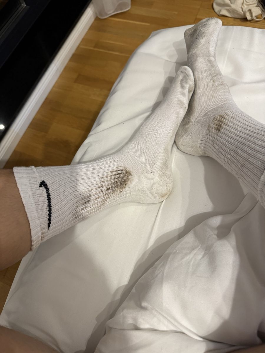 Calze: Chaussettes blanche - trouée - usées  – Difettoso da Fully venduto da Luca_J.F. 3