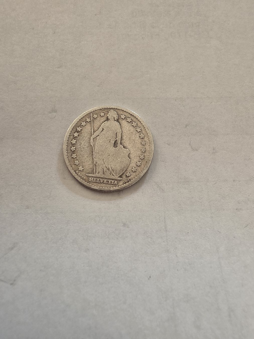 Alle Münzen: pièce argent 1chf 1880 – Gebraucht aus Fribourg von yan_z5fr 1