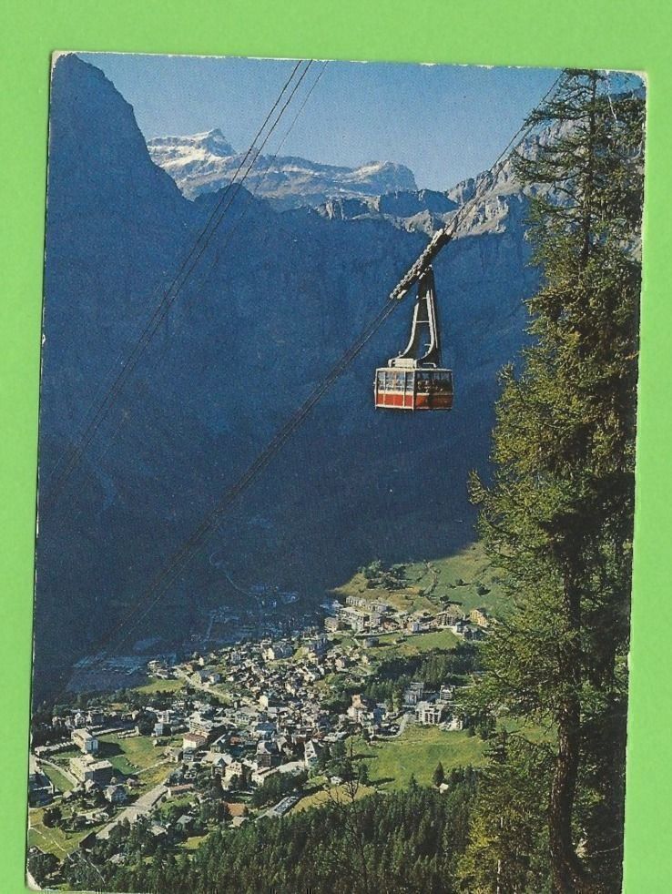 Cartoline postali: Luftseilbahn Leukerbad-Torrent – Usato da Zürich venduto da t24_de