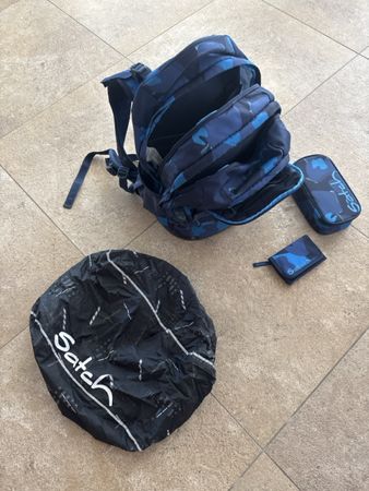 Schulrucksack Satch blau
