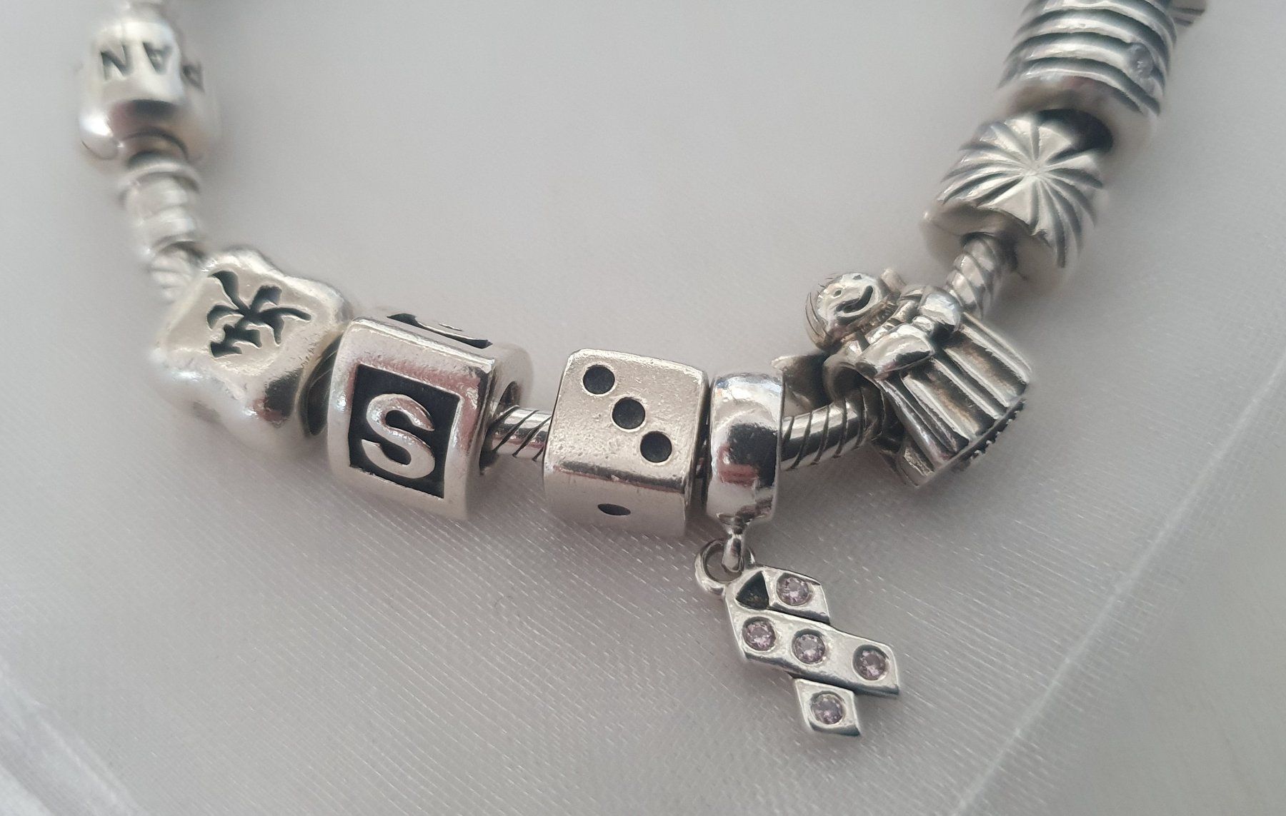 Pandora Bracciali & Braccialetti: **TOP** Original PANDORA Armband Silber 925 – Usato da Möriken AG venduto da Xaendu 4
