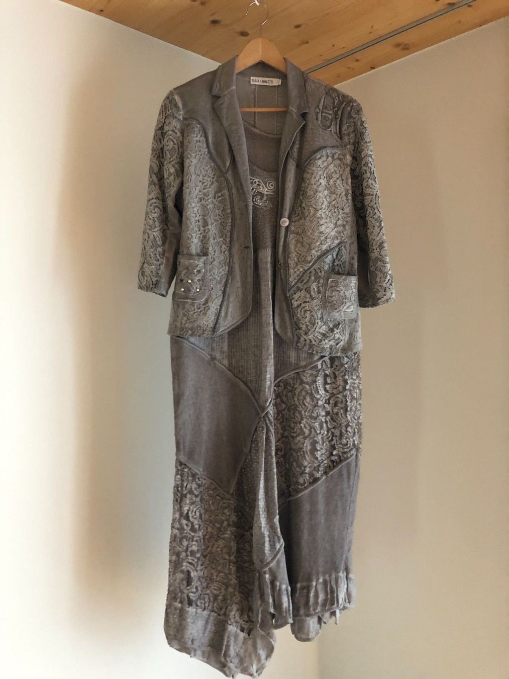 Elisa Cavaletti Kleider: elisa cavaletti Kleid grau mit Jacke – Neu (gemäss Beschreibung) aus Langnau am Albis von Elli2013 1