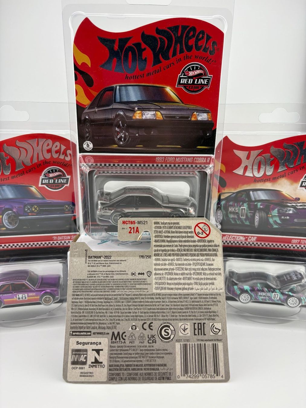 Hot Wheels Modellini d'auto: Hot Wheels Batmobile Batman - 2022 - 178/250 – Nuovo e nell'imballaggio originale da Flawil venduto da HeisseReifen 5