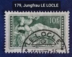 ST9) 179, Gebirgslandschaft Jungfrau, sauber ⊙ Kt. 50.-+