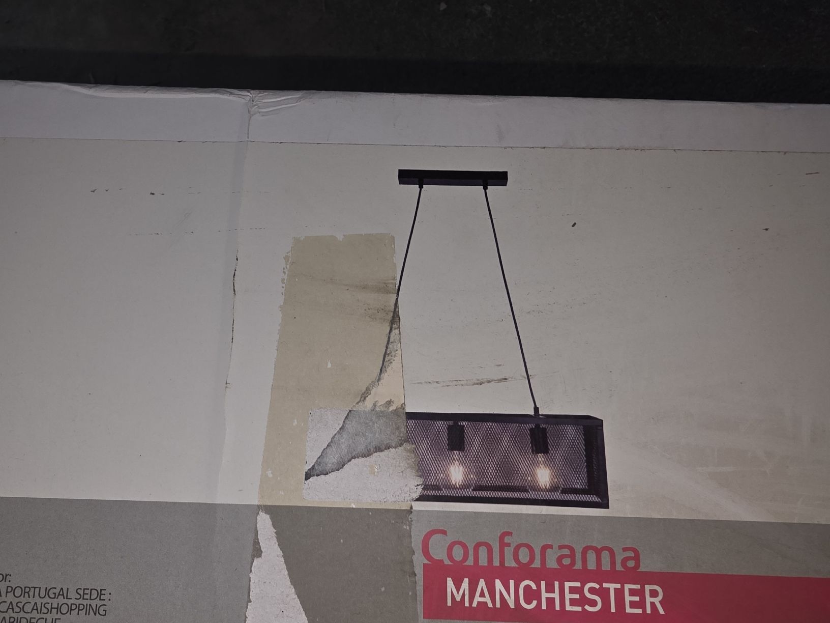 Conforama Kronleuchter & Deckenlampen: Hängeleuchte Conforama MANCHESTER neu verpackt – Neu und originalverpackt aus Worben von Andrea0145
