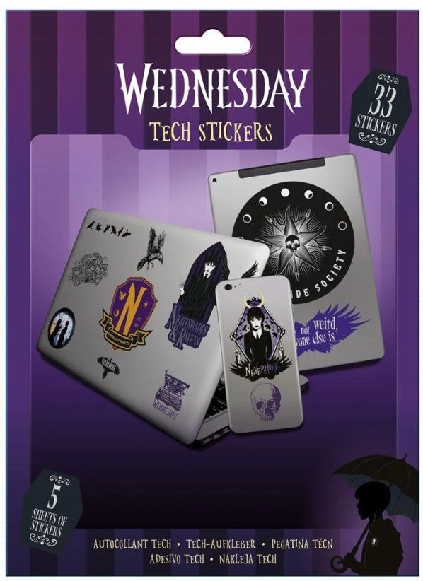Sticker: Wednesday Stickers – Nuovo e nell'imballaggio originale da Binningen venduto da samorga21