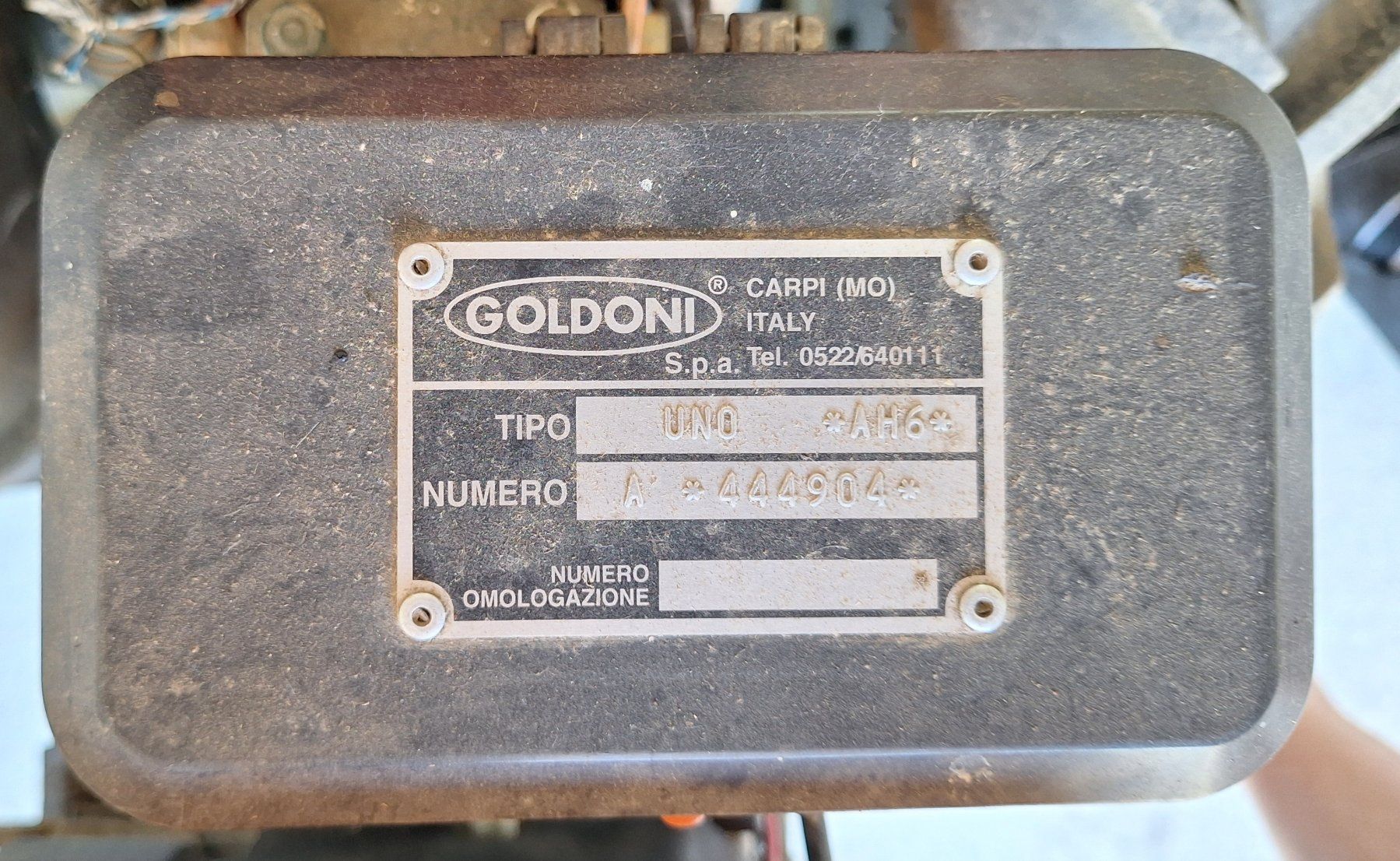 Tutte le macchine: Bodenfräse Goldoni UNO 8 S – Usato da Wettingen venduto da Egro2 3