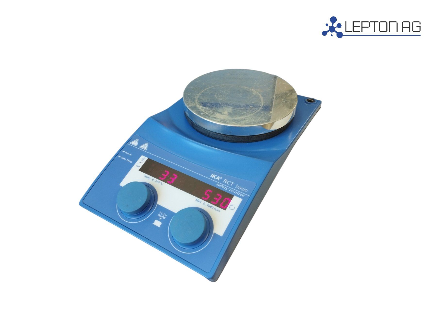 Accessori da laboratorio: IKa RCT basic safety control Magnetrührer – Usato da Niederdorf venduto da LeptonAG_Labor