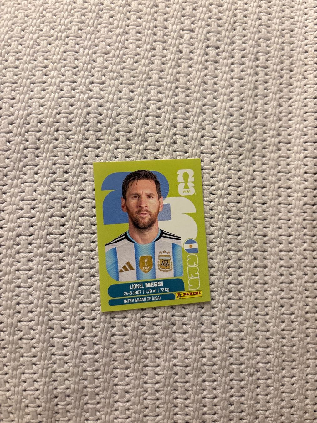 Panini Cartes à collectionner: Panini lionel messi – Neuf (Voir description) à Courroux par Ntbk65