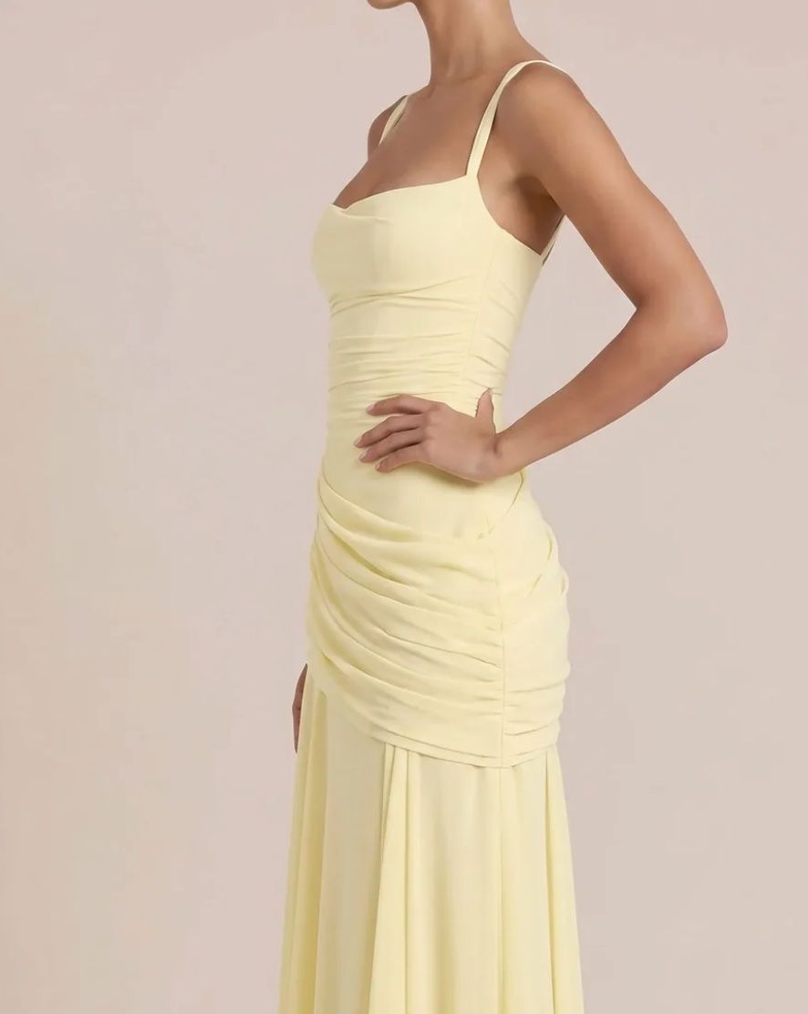 Vestiti: Langes dunkelblaues Abendkleid von Marnastini – Nuovo e nell'imballaggio originale da Ursenbach venduto da C.Su 2