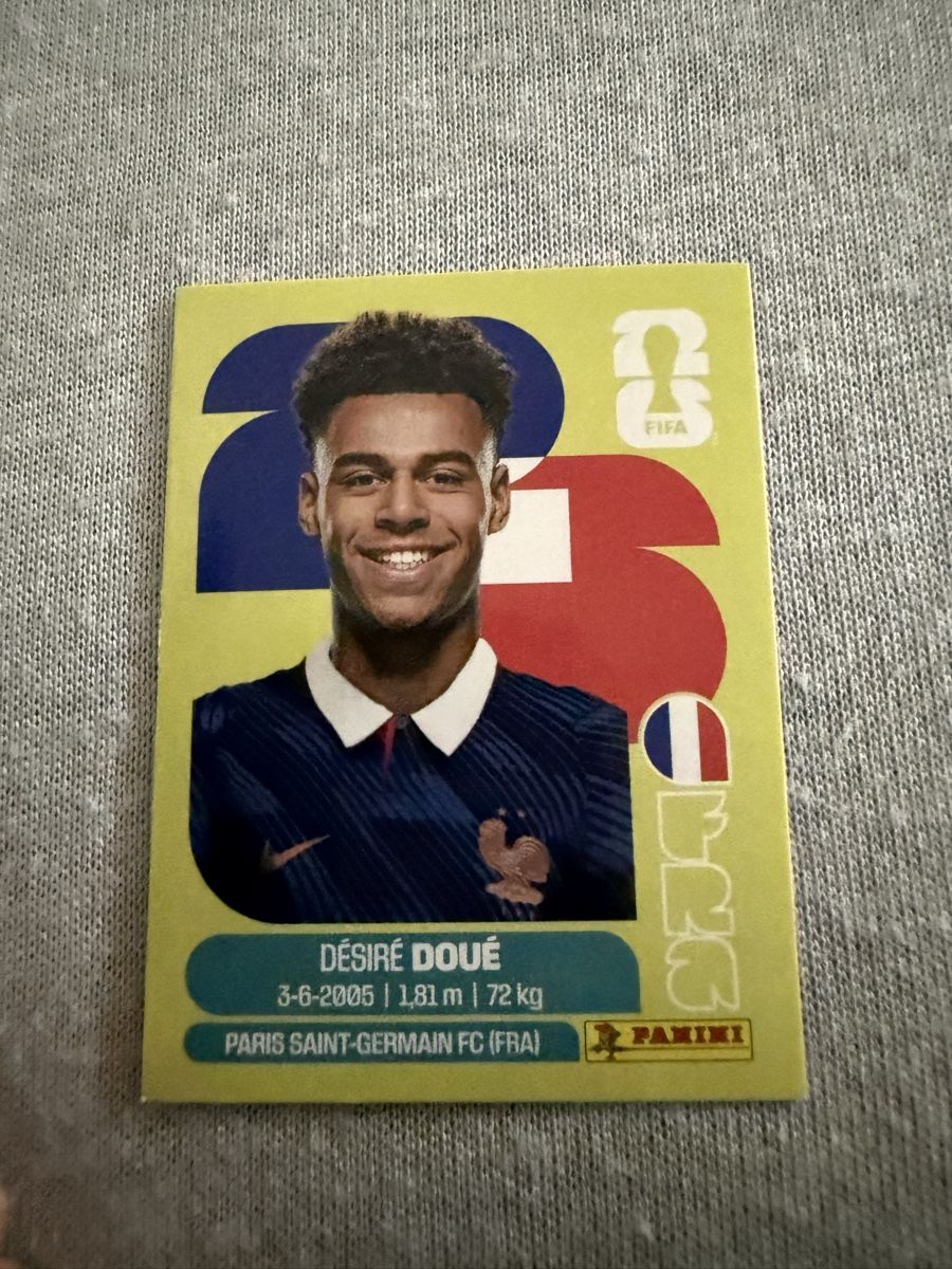 Panini Sammelbilder & Trading cards: FRA17, Desiré Doue, Panini, WM26  – Neu (gemäss Beschreibung) aus Amriswil von ALETAL