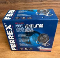 FERREX Akku-Ventilator 20V  OHNE AKKU !!!!!