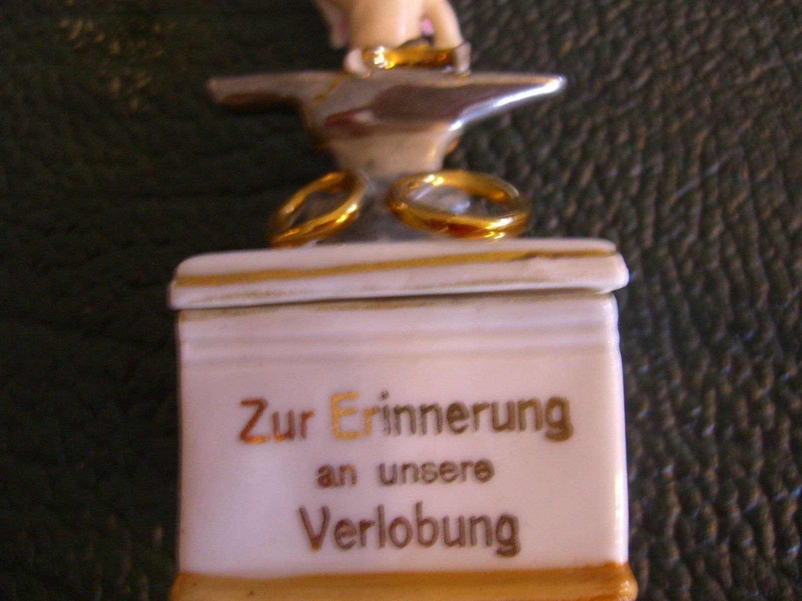 Statuette: Ringdöschen - Porzellan - Engel – Usato da Bischofszell venduto da Joachim-115 2
