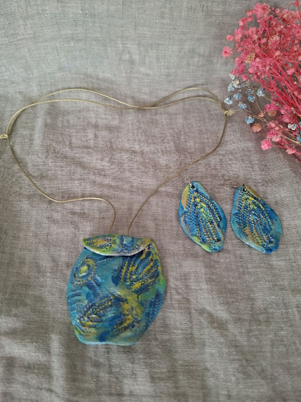 Altri gioielli: Parure artisanale style art brut – Nuovo (secondo la descrizione) da Lutry venduto da Sim_Sta