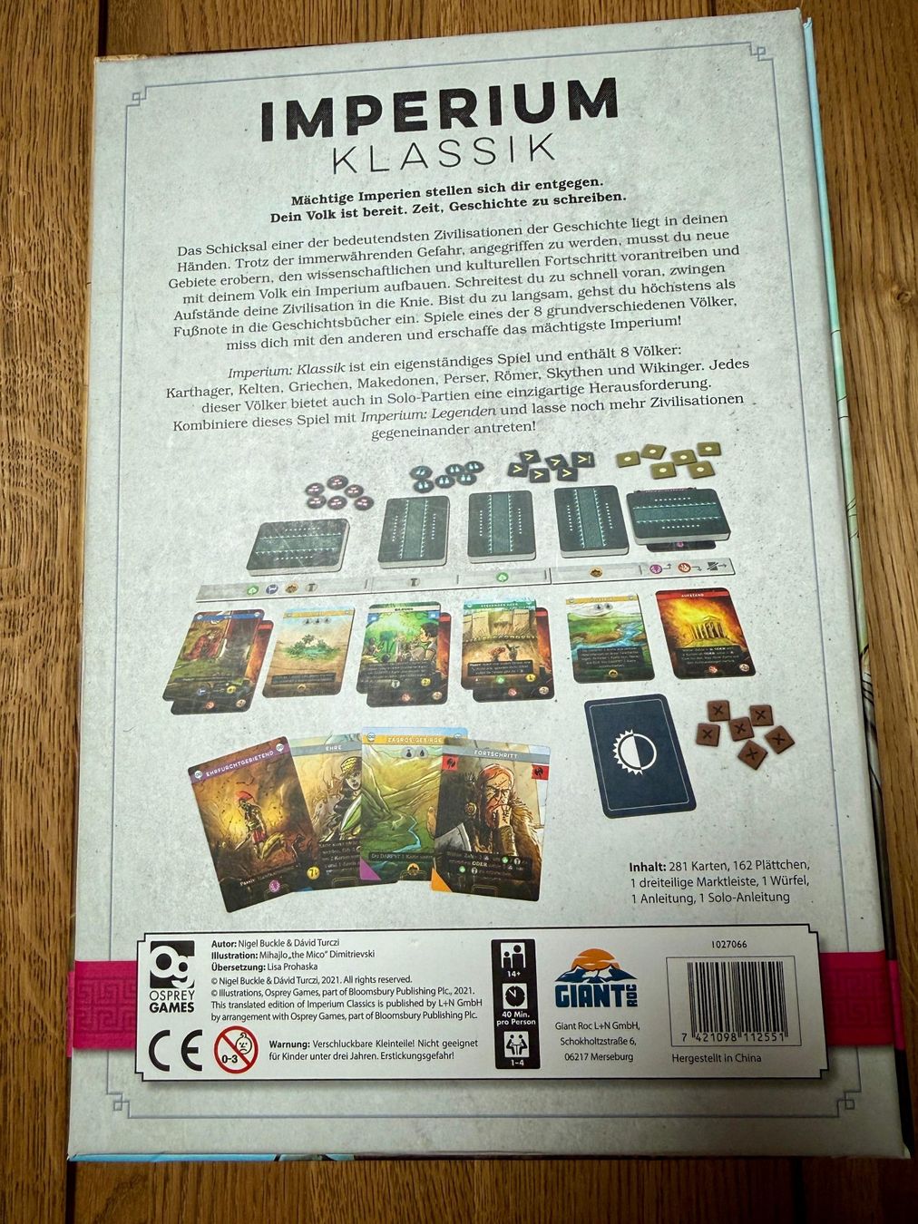 Spiele: Imperium Klassik & Imperium Legenden – Gebraucht aus Villigen von chrishacky 1