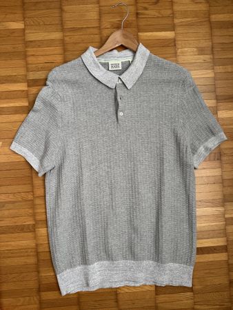 Polo Shirt Scotch Soda Grau Grösse M/M guter Zustand