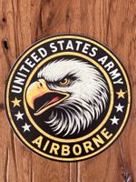 Schönes US Airborne Blechschild / neu