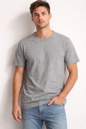 Original graues T-Shirt, kurzärmlig - Top Zustand!