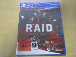 Raid World War II Playstation 4 NEUWARE PS4