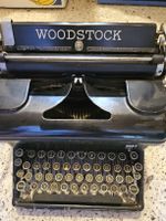 Schreibmaschine Woodstock - Vintage - für Sammler