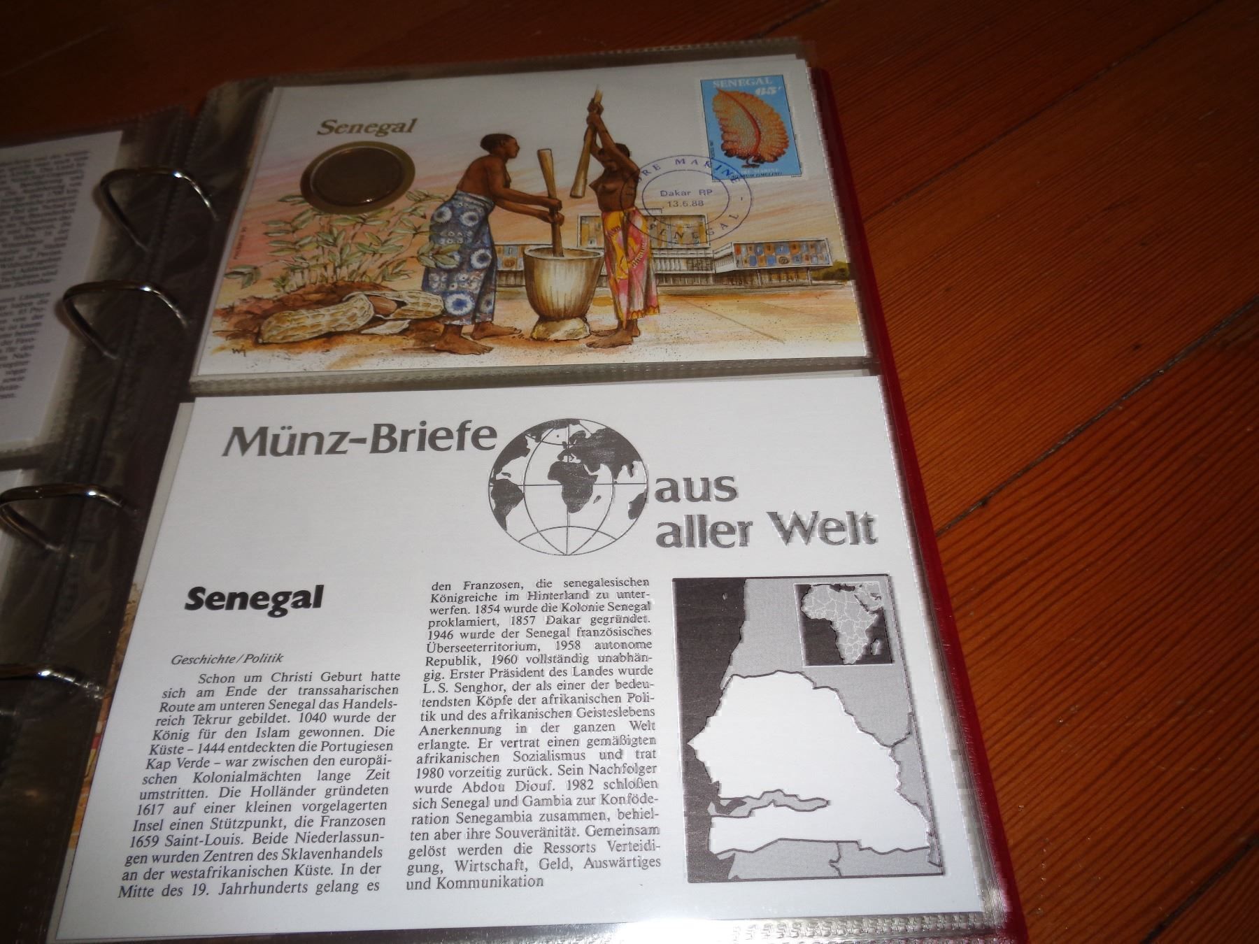 Tutti le monete: Münzbrief Senegal – Usato da Olten venduto da Disc-Verkauf