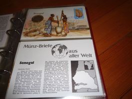 Münzbrief Senegal