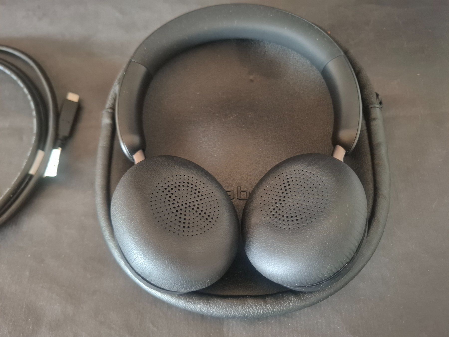 Jabra Kopfhörer: Casque Jabra Evolve2 65 noir avec étui et câble USB – Gebraucht aus Genève von justnotsocommon 2