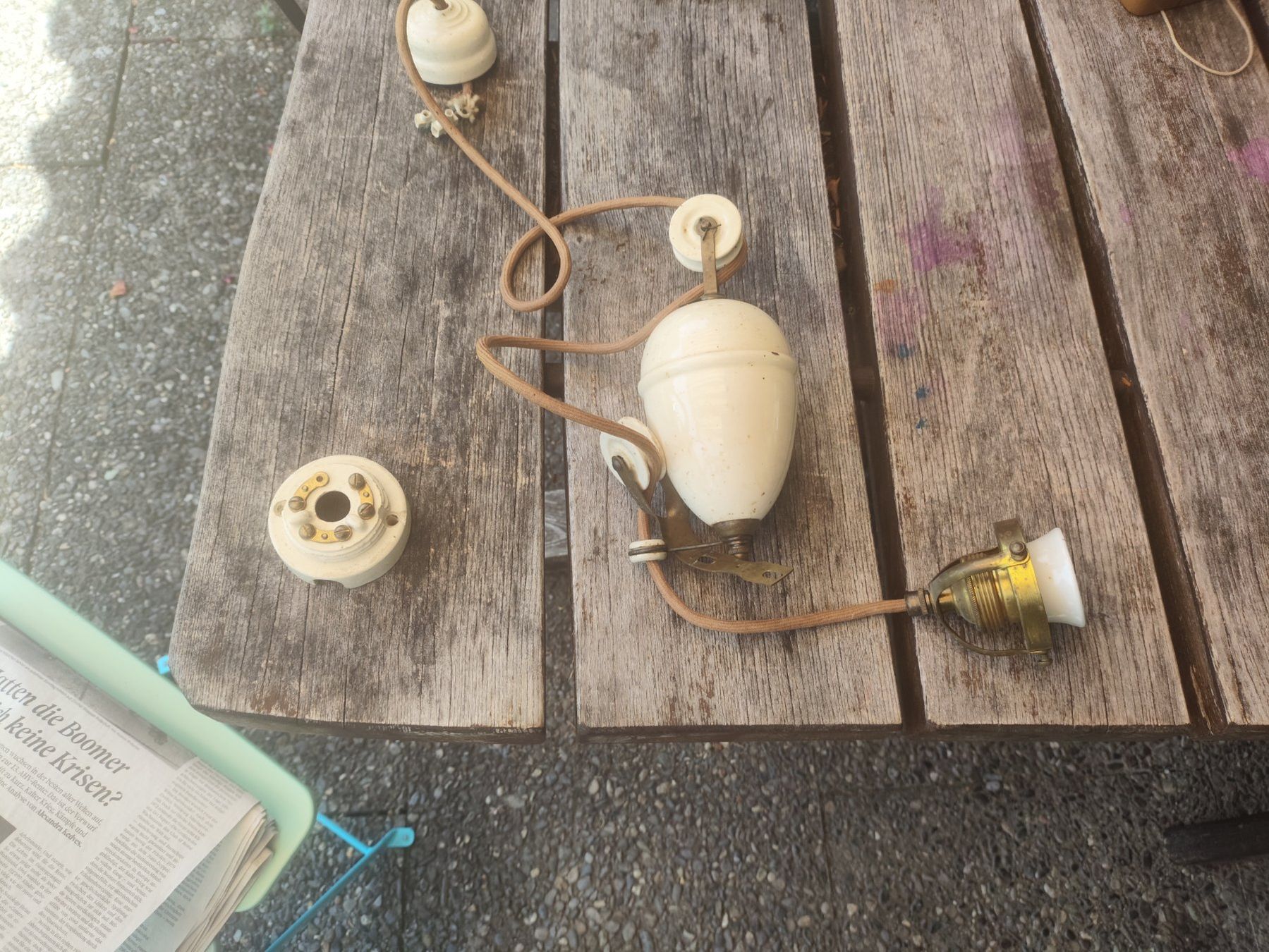 Lustres & lampes de plafonds: Antike Lampe – D'occasion à Grosshöchstetten par Saigontinu 1